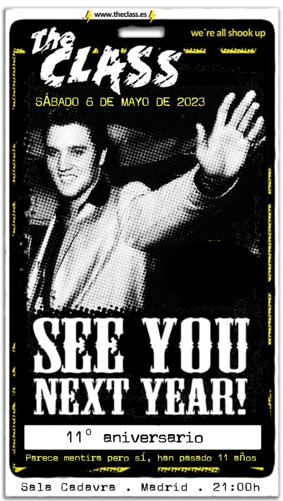 Fotografía promocional de Aniversario The Class (Karaoke con Banda en Directo)