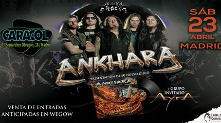 Ankhara concerto em Madrid