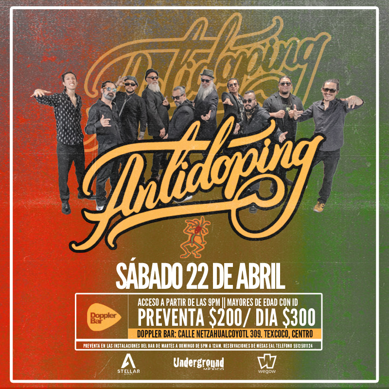 Promofoto von ANTIDOPING EN TEXCOCO.
