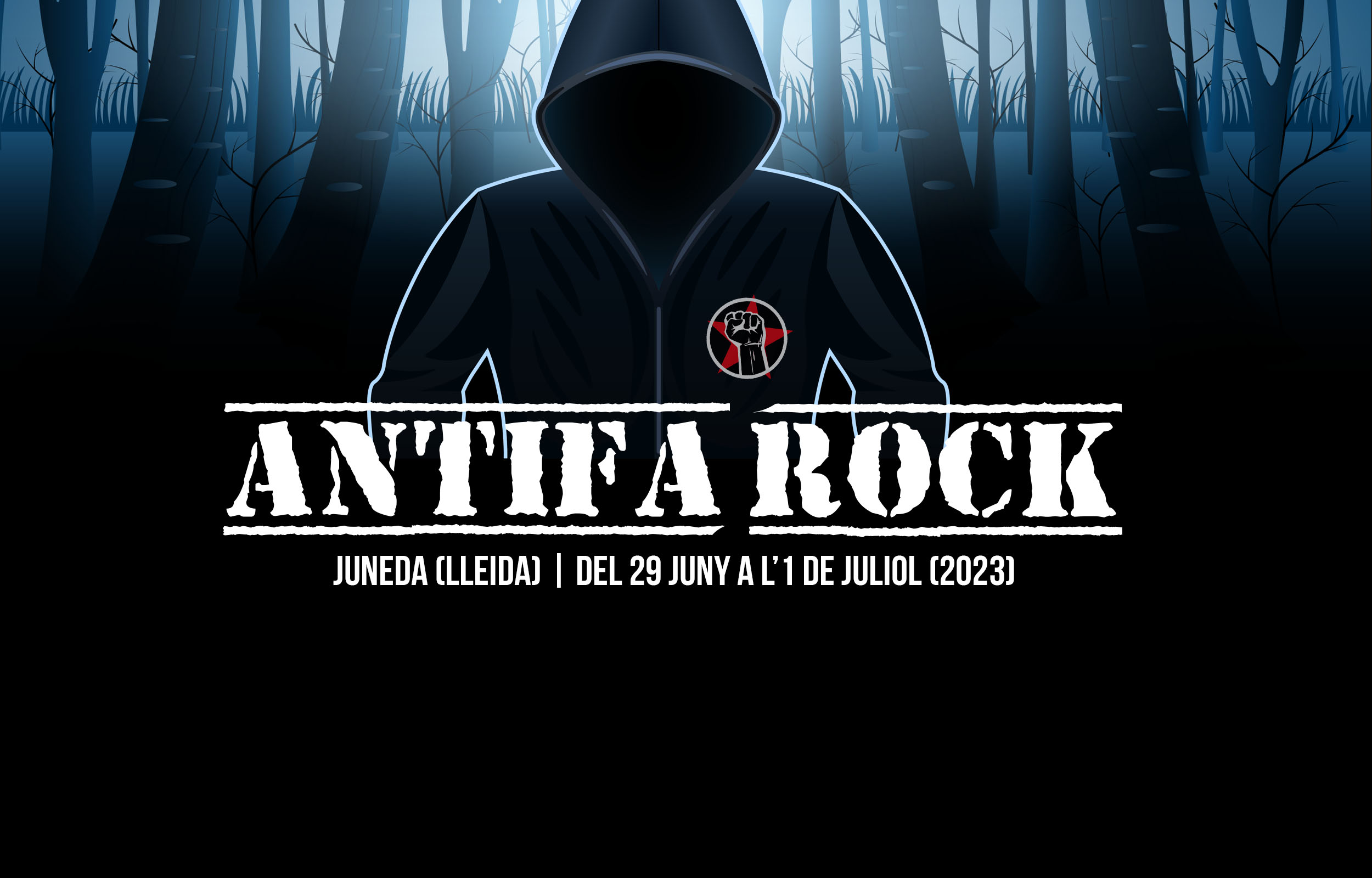 Fotografía promocional de Antifa Rock 2023