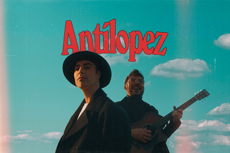 Fotografía promocional de Antílopez en el Café Teatro Central