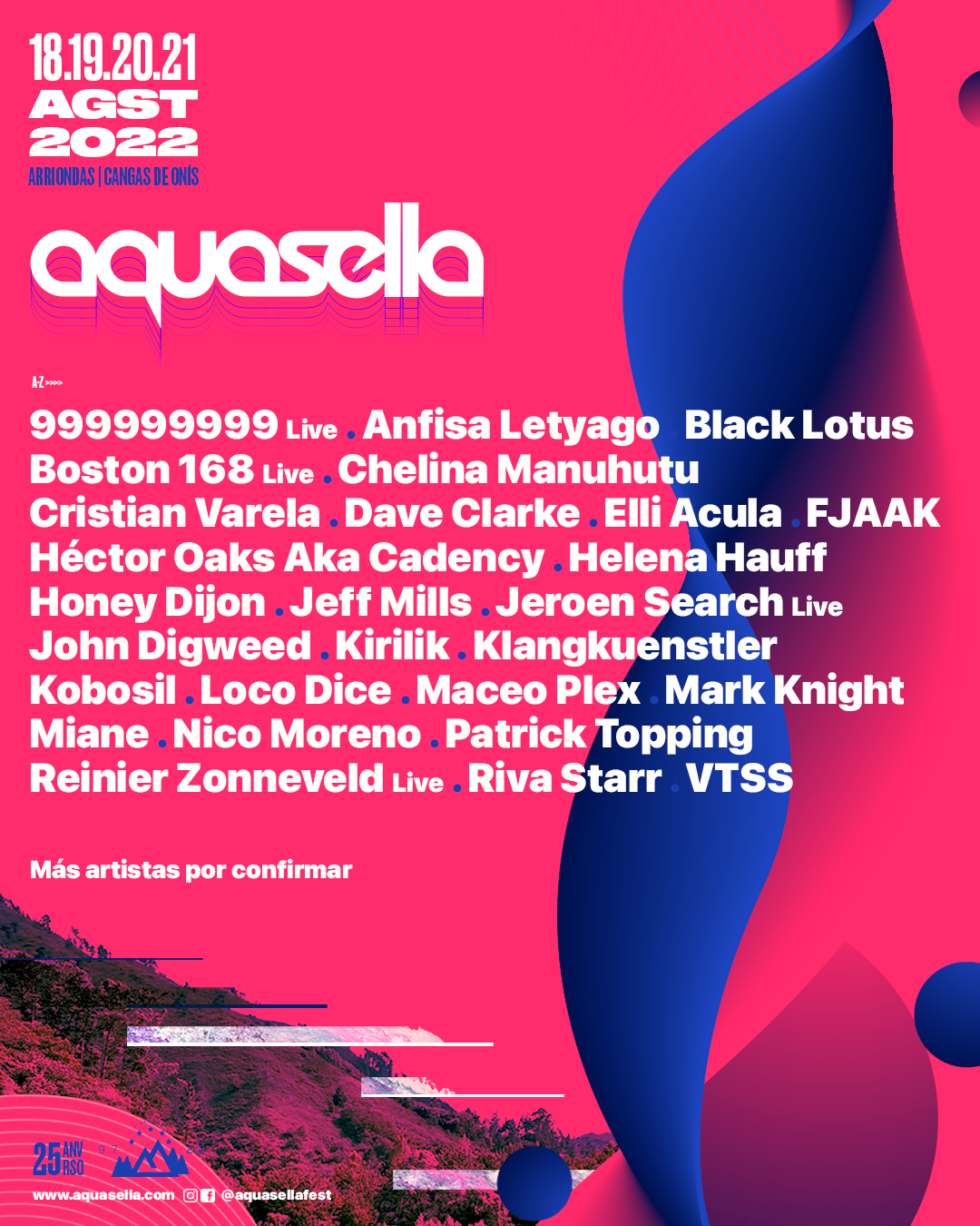 Fotografía promocional de Aquasella 2022