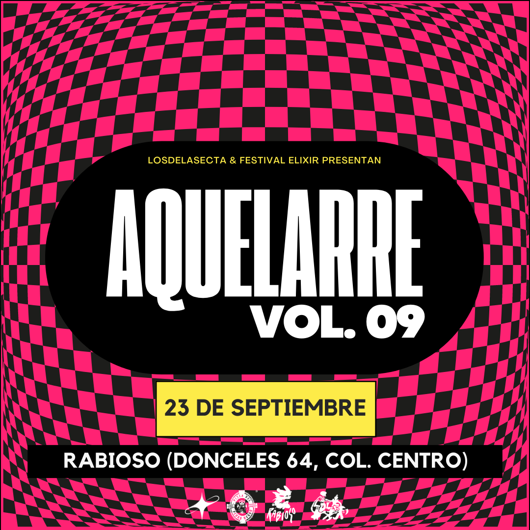 Fotografía promocional de Aquelarre Vol.09 en Rabioso!