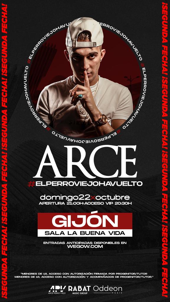 Fotografía promocional de Arce en Gijón - Segunda Fecha