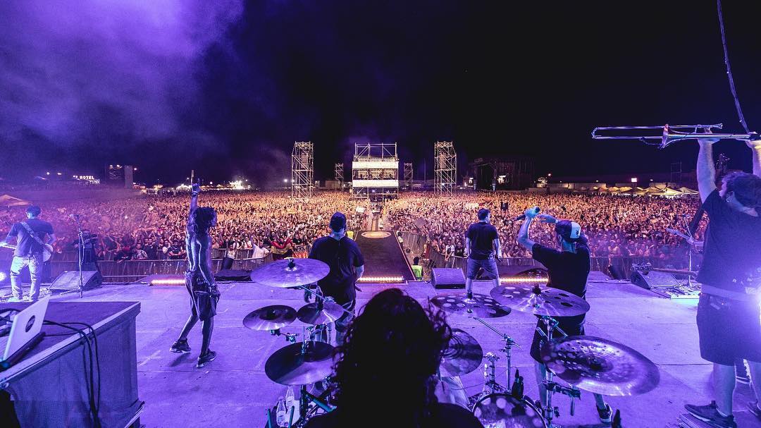Promotional photograph of Arenal Sound 2019.
