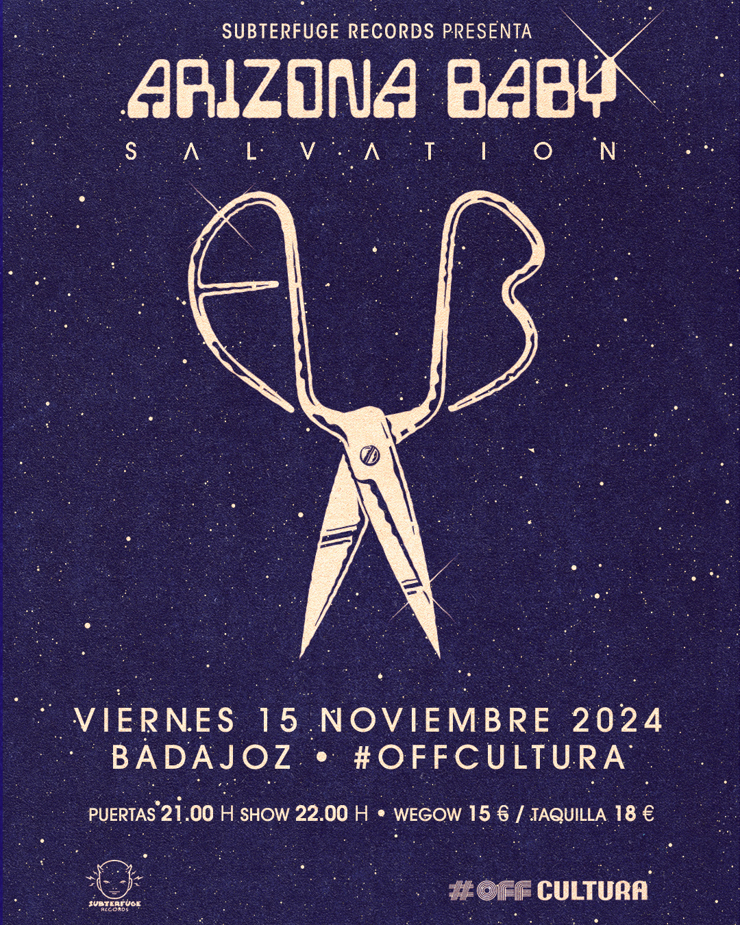 Fotografía promocional de ARIZONA BABBY EN BADAJOZ (OffCultura)