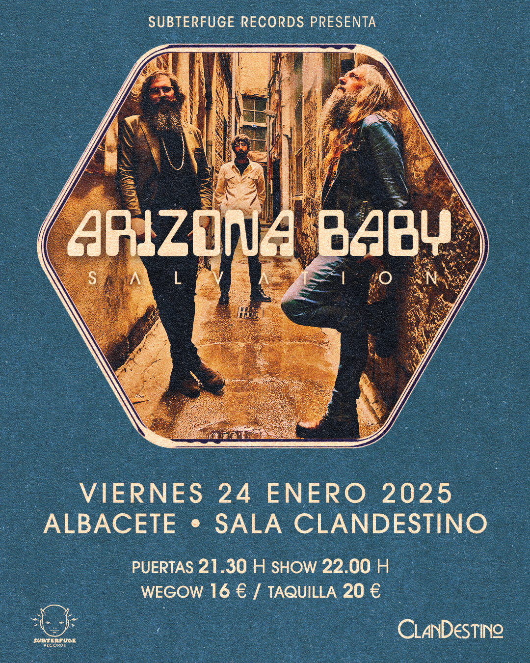 Fotografía promocional de Arizona Baby en Albacete