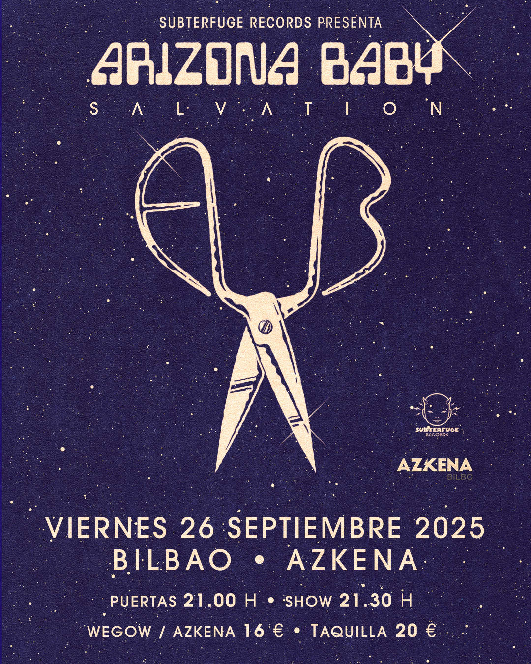 Fotografía promocional de ARIZONA BABY EN BILBAO (Azkena)