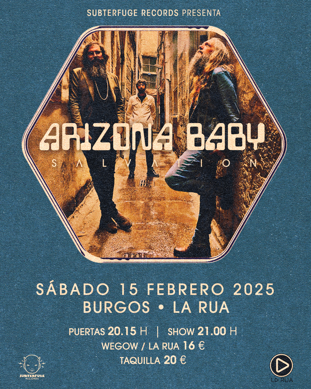 Fotografía promocional de ARIZONA BABY EN BURGOS (La Rua)