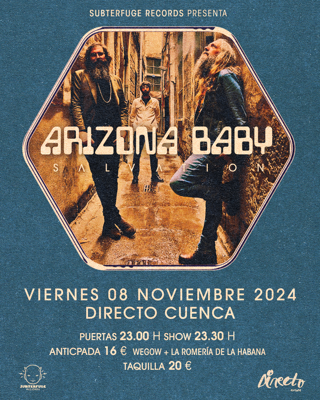 Fotografía promocional de ARIZONA BABY EN CUENCA (Directo Cuenca)