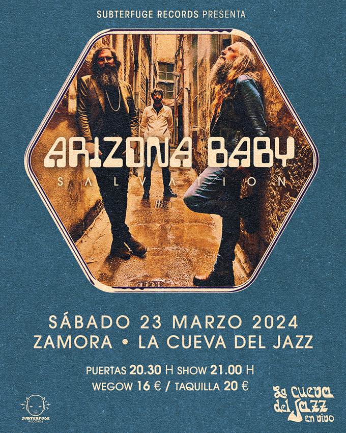 Fotografía promocional de ARIZONA BABY en ZAMORA (La Cueva Del Jazz)