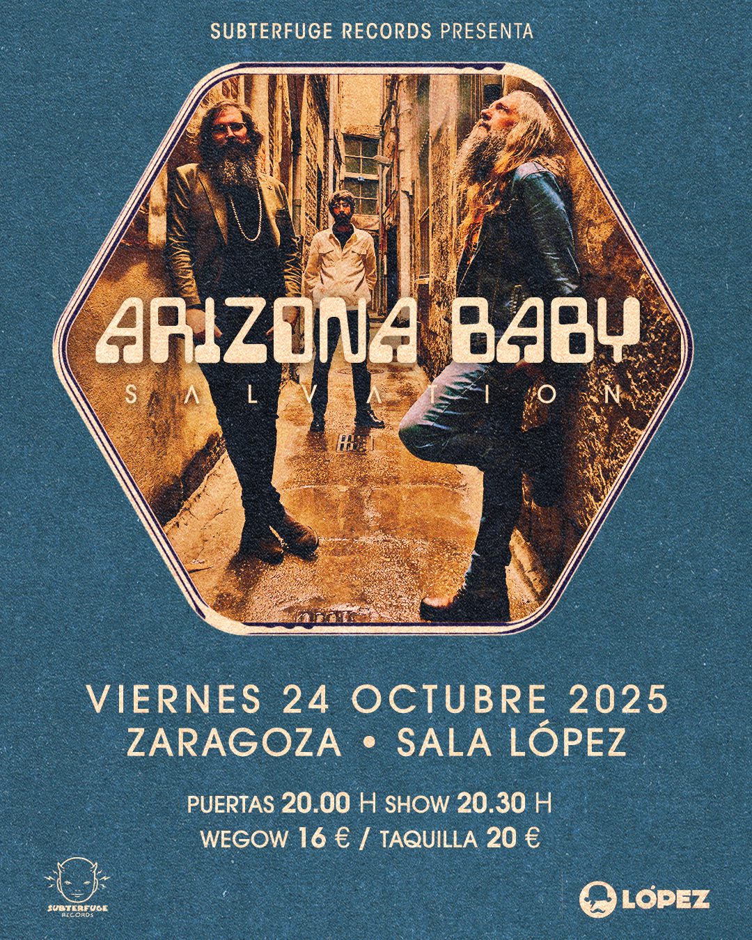 Fotografía promocional de ARIZONA BABY EN ZARAGOZA (sala Lopez)