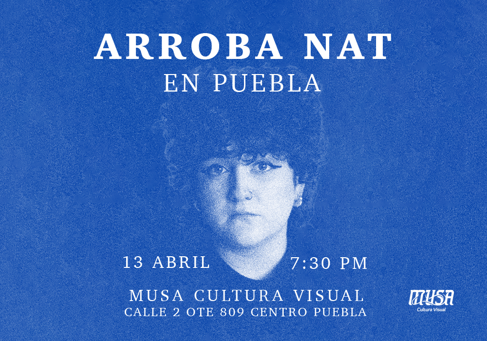 Fotografía promocional de Arroba Nat en Puebla