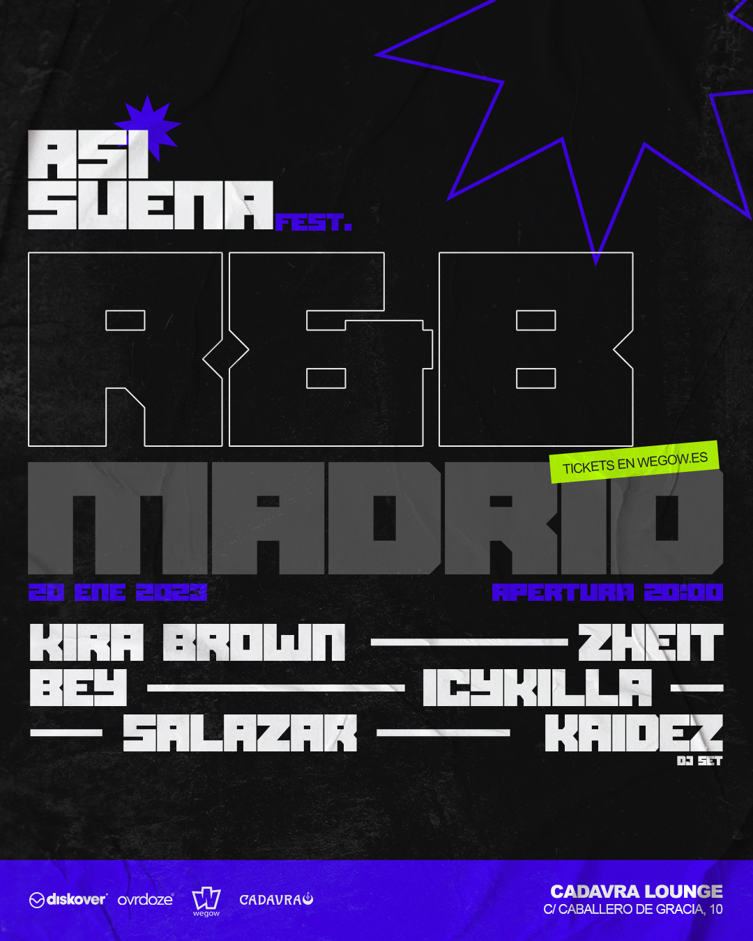 Promofoto von Así Suena: R&B Madrid.