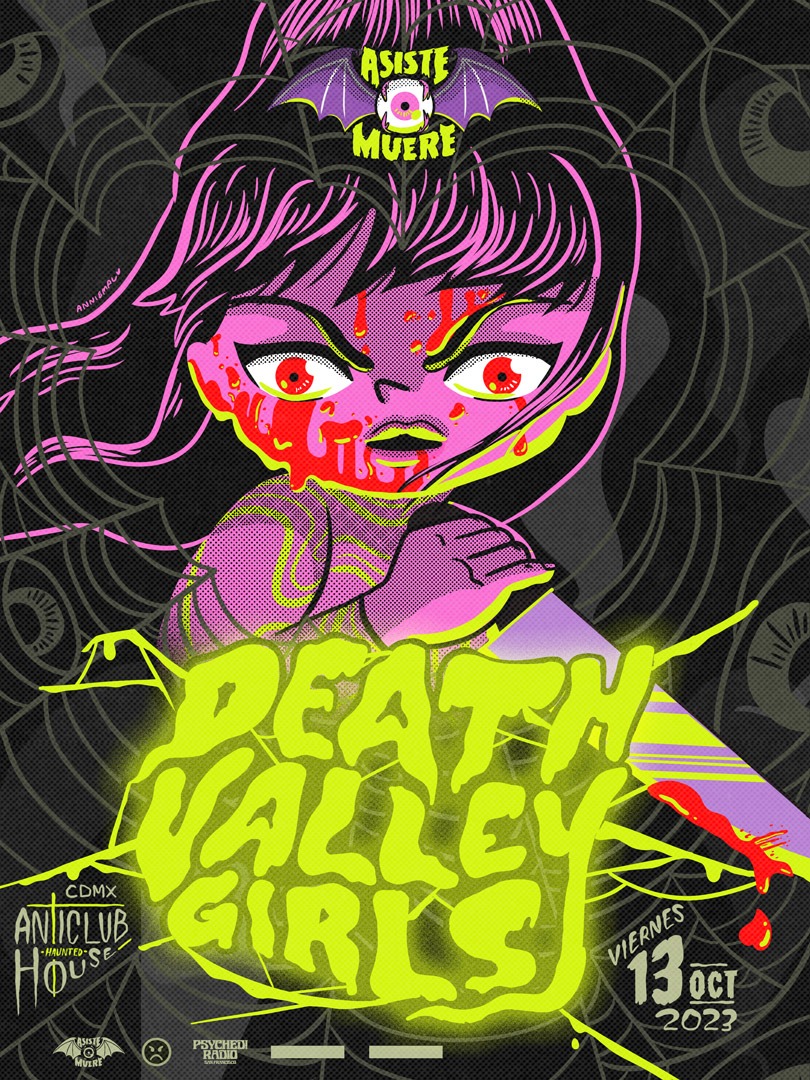 Fotografía promocional de Asiste o Muere presenta: Death Valley Girls en CDMX!