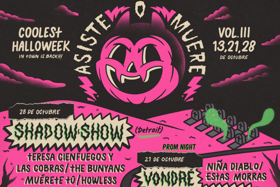 Fotografía promocional de Asiste o Muere Vol. III