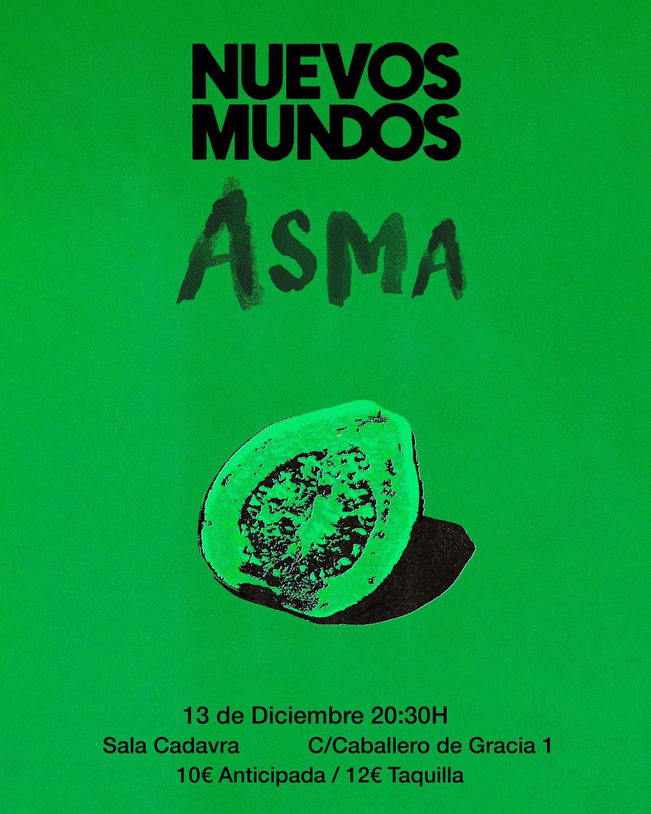 Fotografía promocional de Asma y Nuevos Mundos