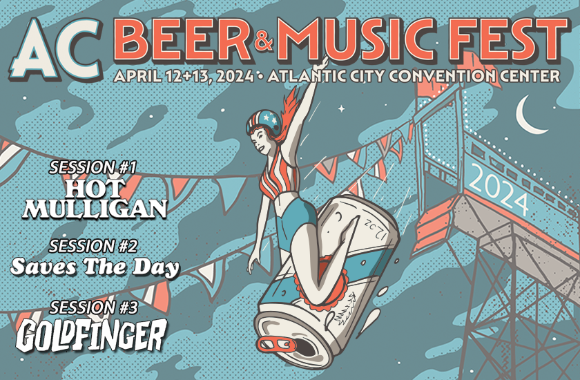 Promotional photograph of Atlantic City Beer & Music Festival 2024.