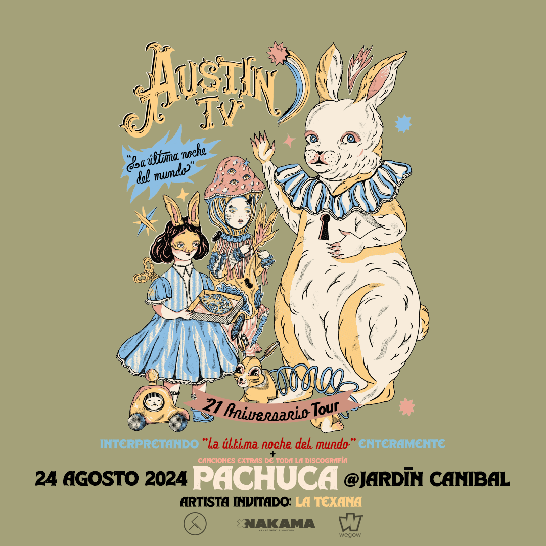 Fotografía promocional de Austin TV en Pachuca - La última noche Tour