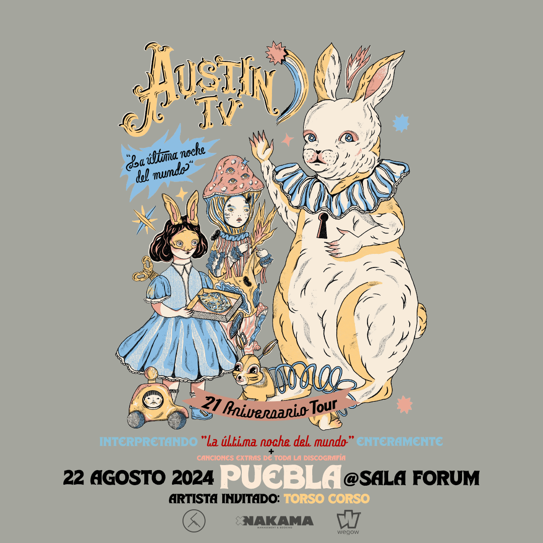 Fotografía promocional de Austin TV en Puebla - La última noche Tour