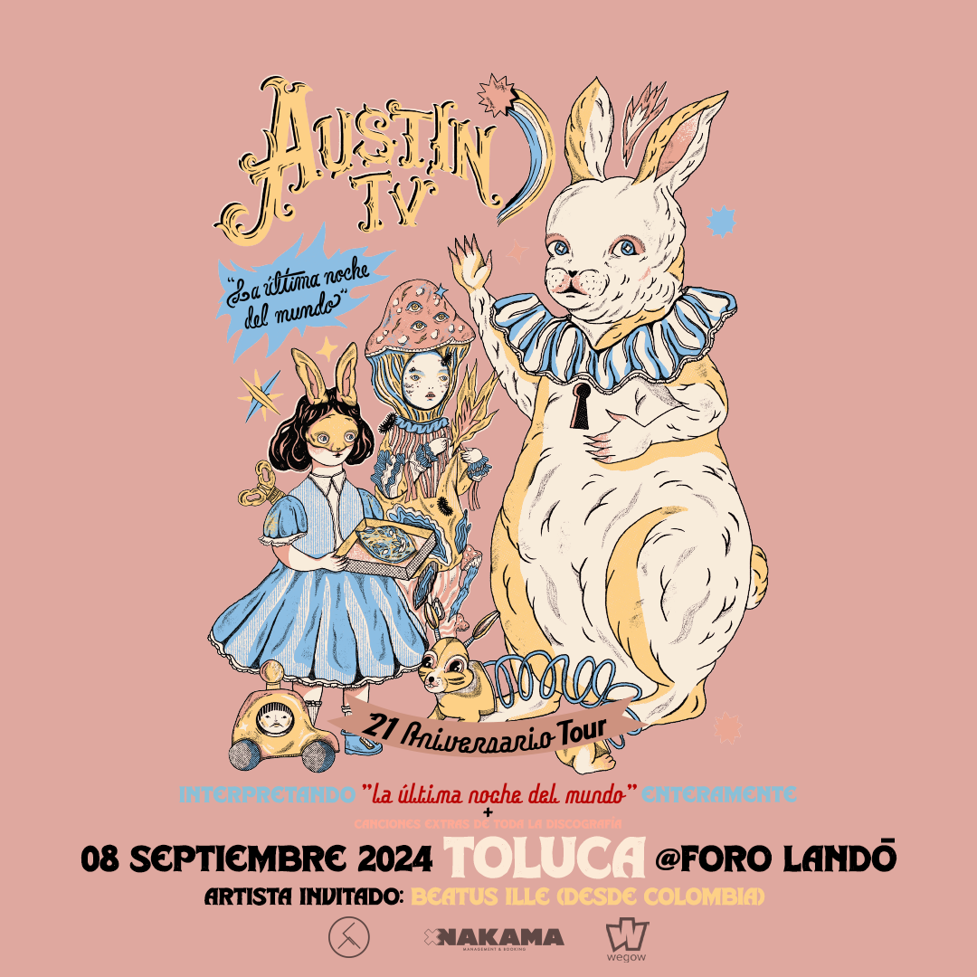 Fotografía promocional de Austin TV en Toluca - La última noche Tour