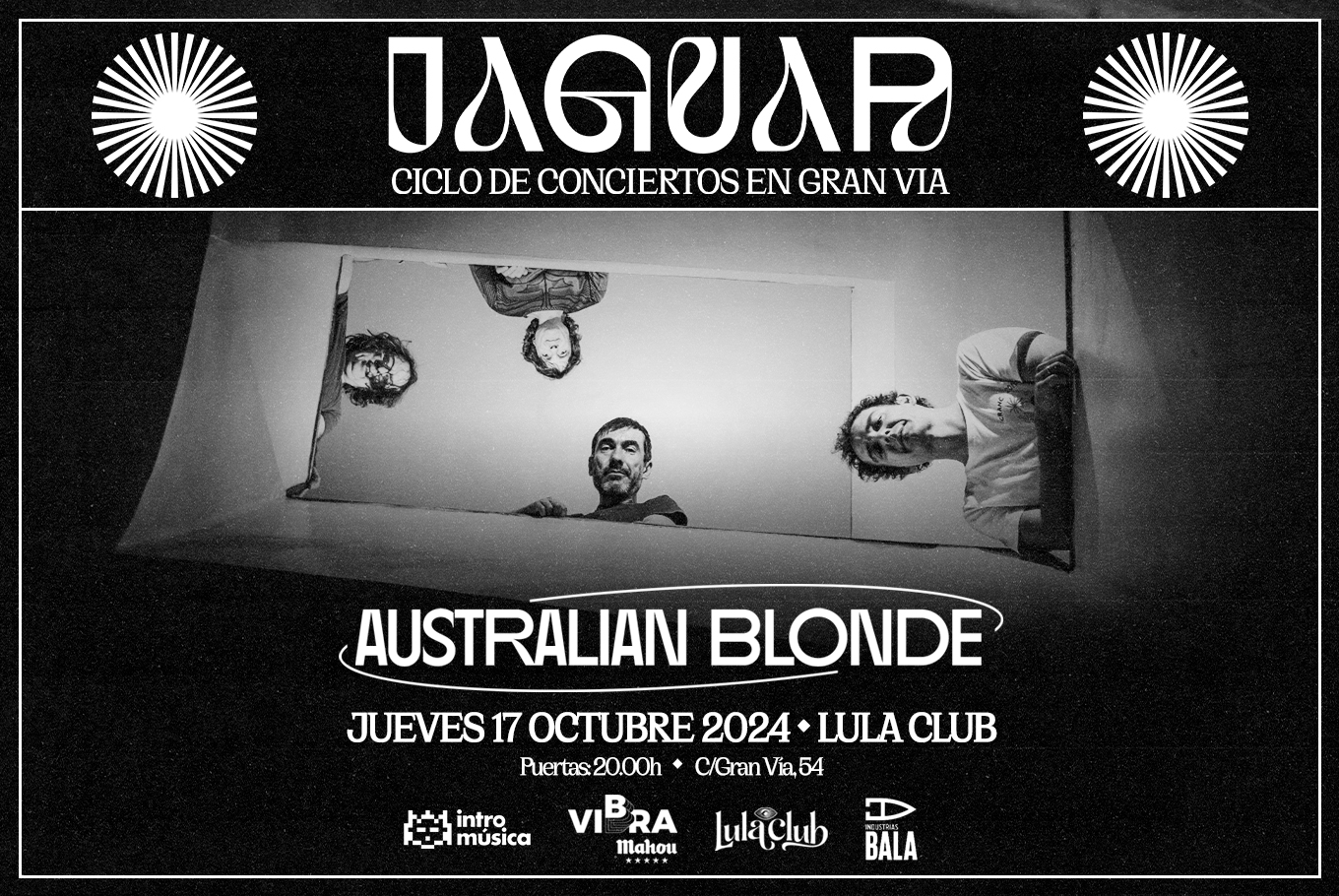 Fotografía promocional de Australian Blonde en Ciclo Jaguar