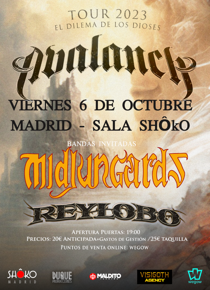 Fotografía promocional de Avalanch + Midjungards