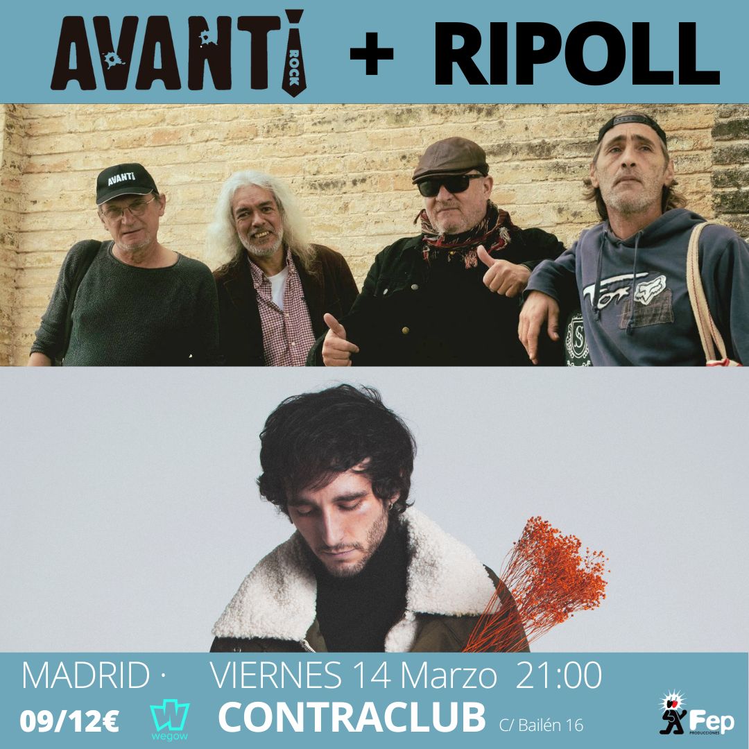 Fotografía promocional de Avanti Rock + Ripoll