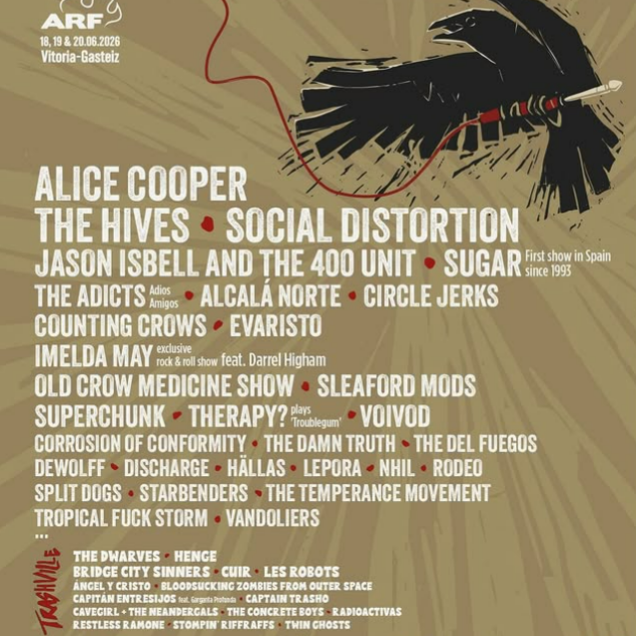 Promotional photograph of Azkena Rock Festival 2026.