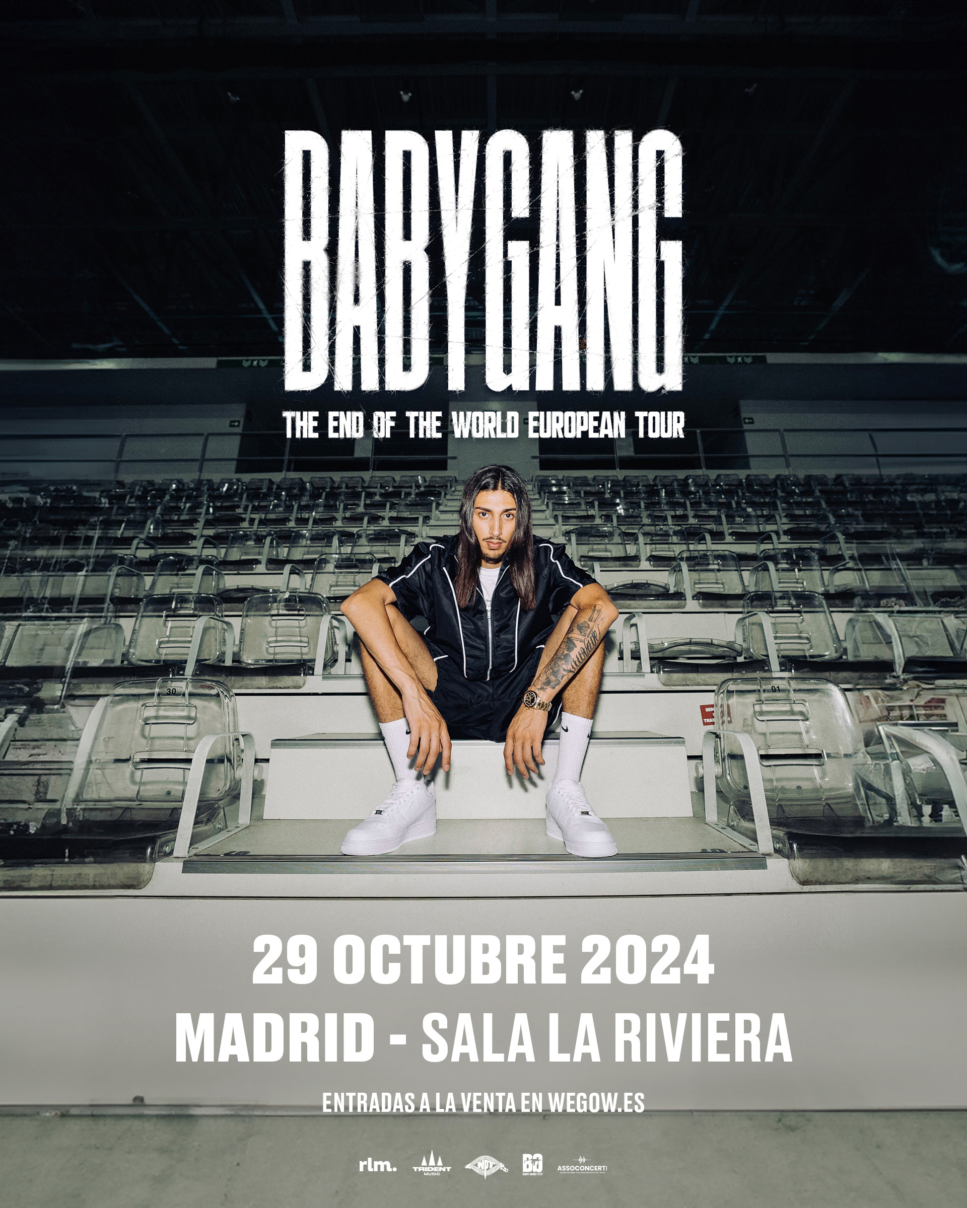 Fotografía promocional de BABY GANG en Madrid