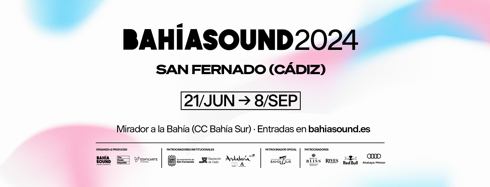Promotional photograph of Bahía Sound 2024.