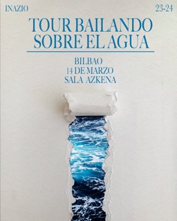 Fotografía promocional de Bailando sobre el agua, BILBAO.