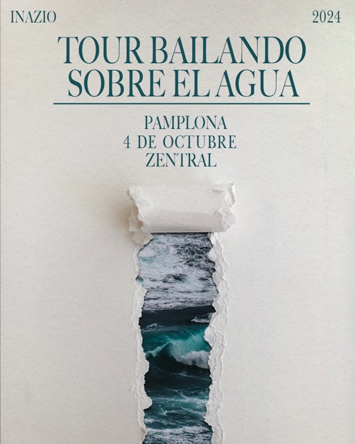 Fotografía promocional de Bailando sobre el agua, Pamplona.