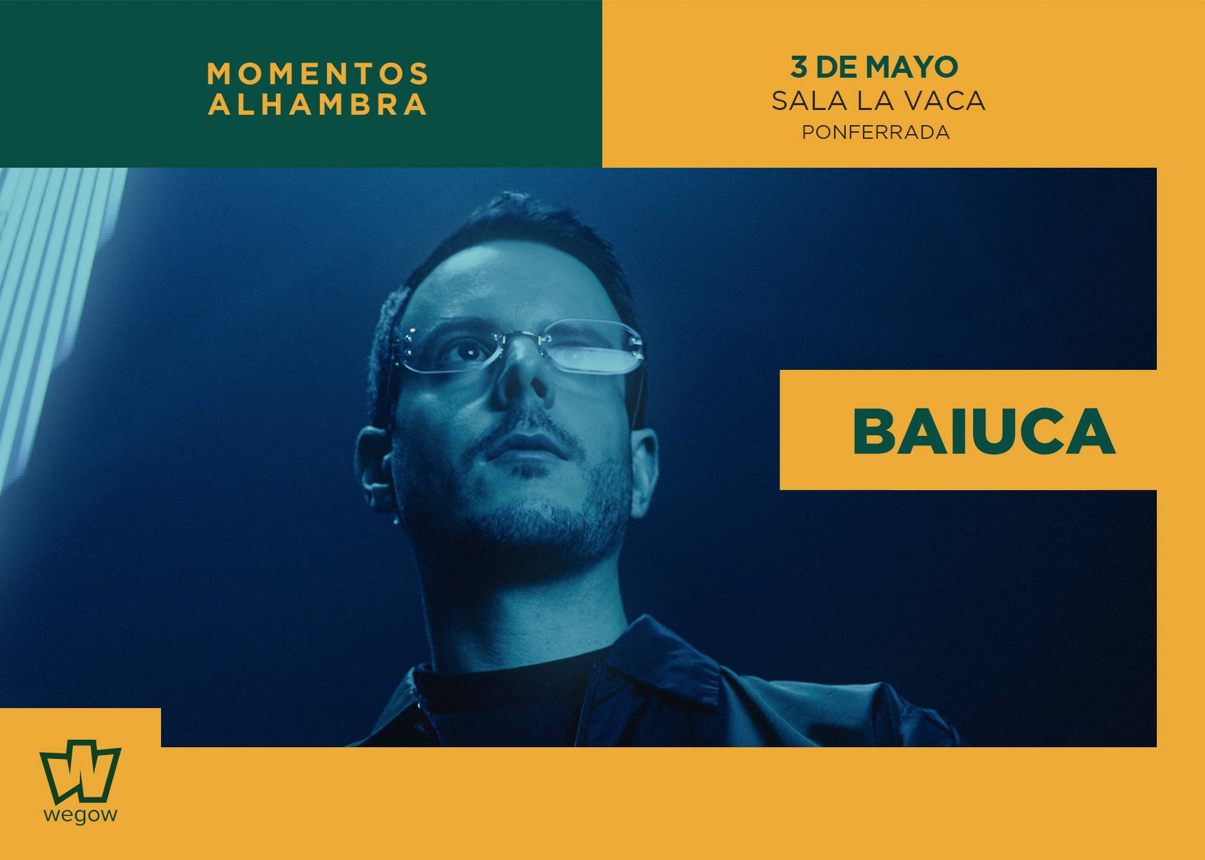 Fotografía promocional de Baiuca en Ponferrada | Momentos Alhambra