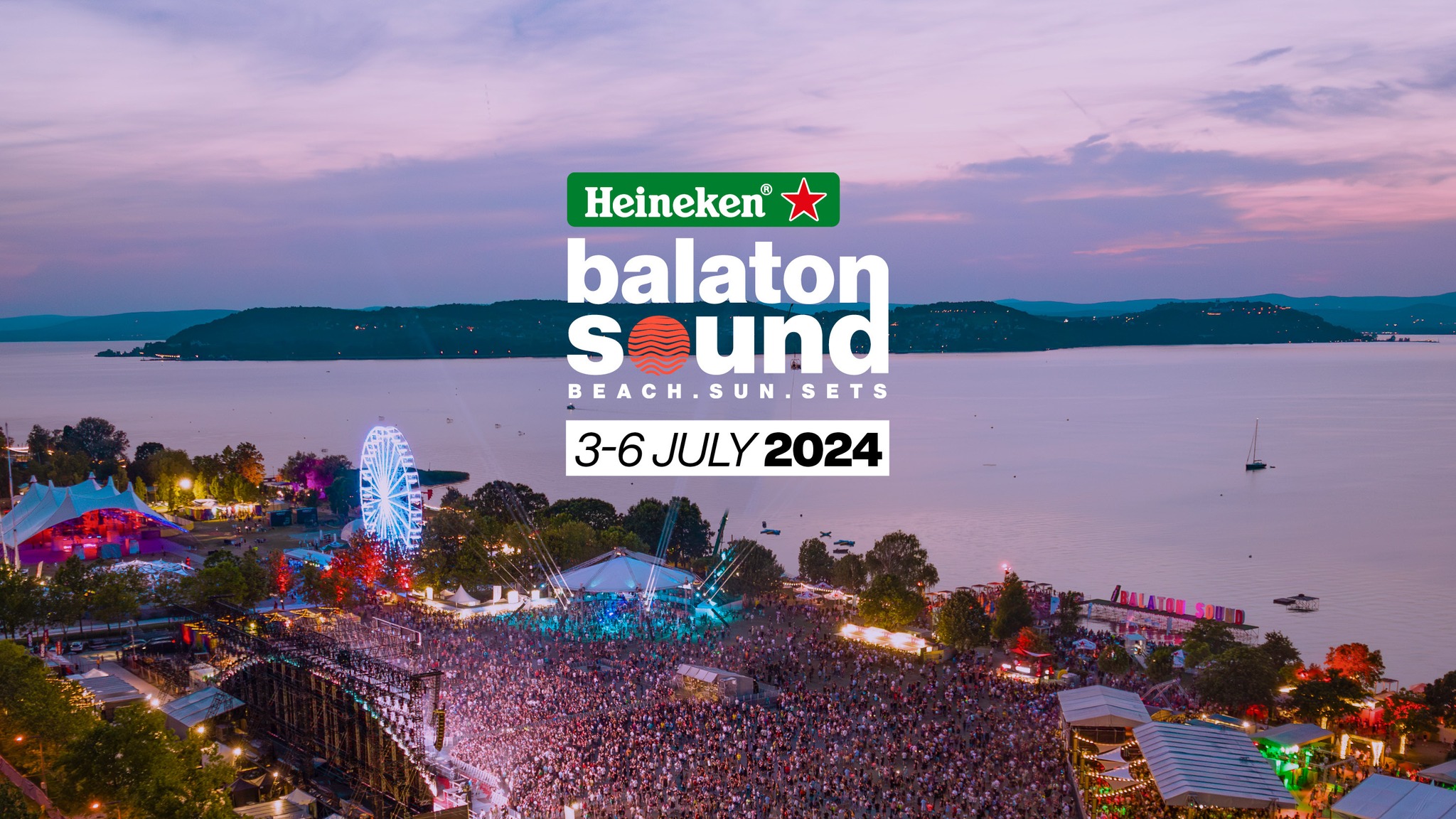 Fotografia promozionale di Balaton Sound Festival 2024.