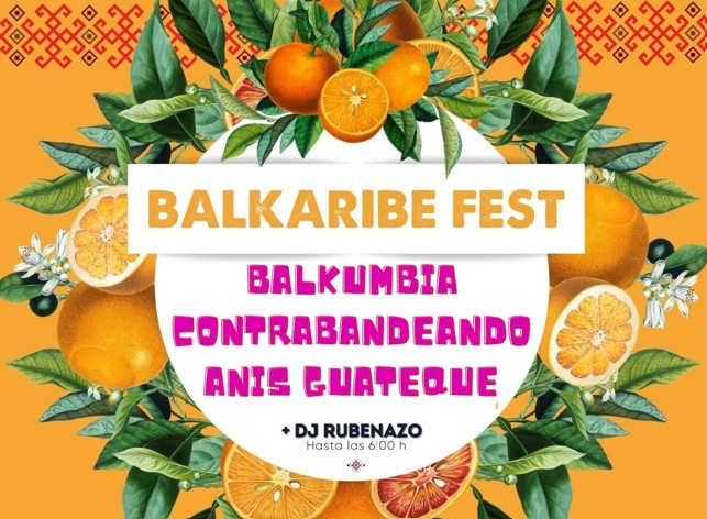 Fotografía promocional de Balkaribe Fest en Sala Óxido (Guadalajara)