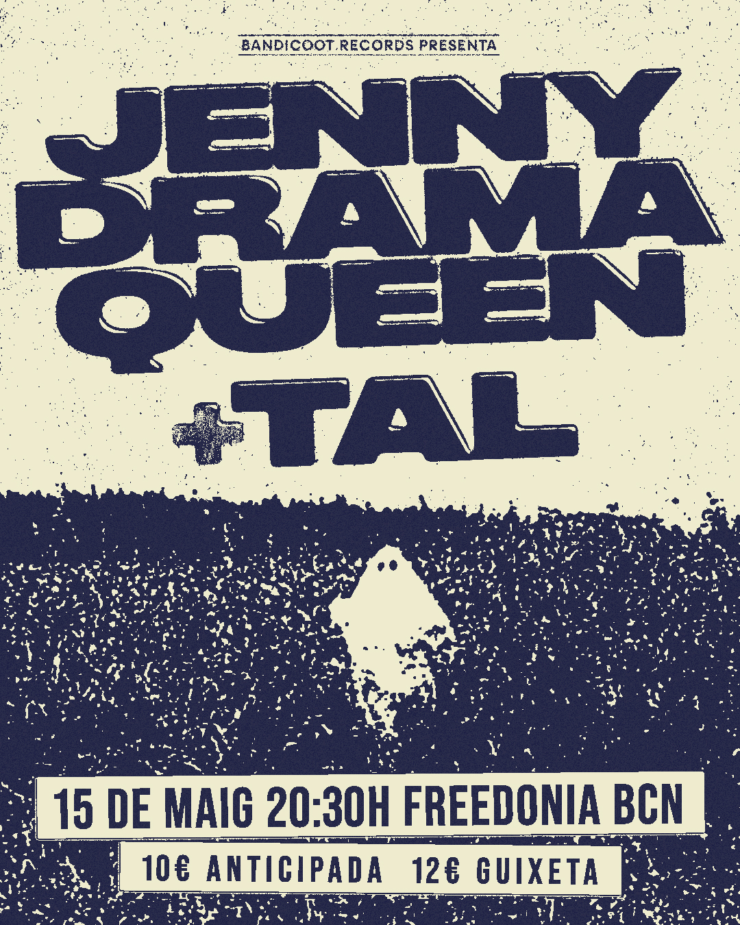 Promofoto von Bandicoot Records presenta: Jenny Drama Queen i TAL a BARCELONA.