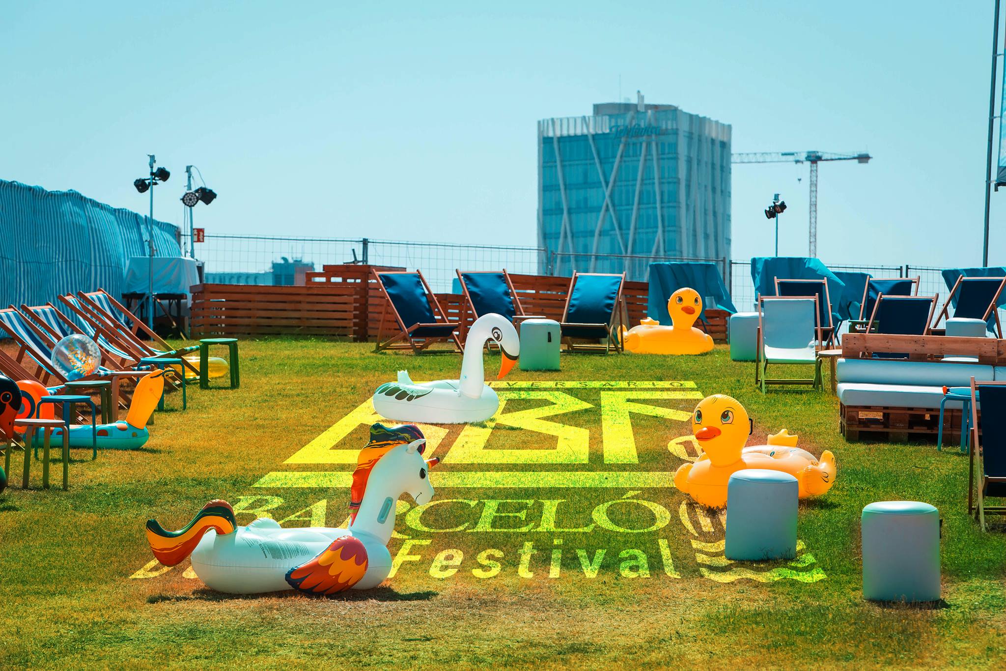 Fotografía promocional de Barcelona Beach Festival 2019
