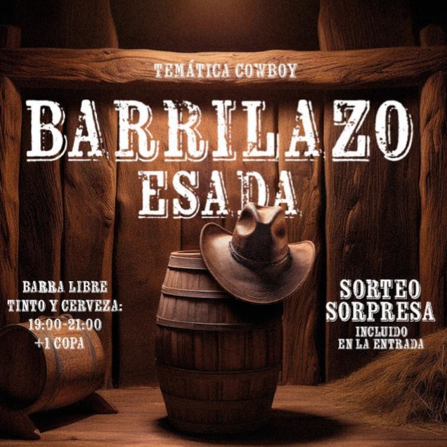 Fotografía promocional de Barrilazo Esada: 2h barra libre de cerveza y tinto + 1 copa