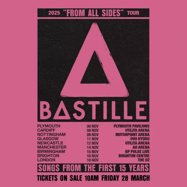 Promofoto von Concierto de Bastille en Newcastle-upon-Tyne.