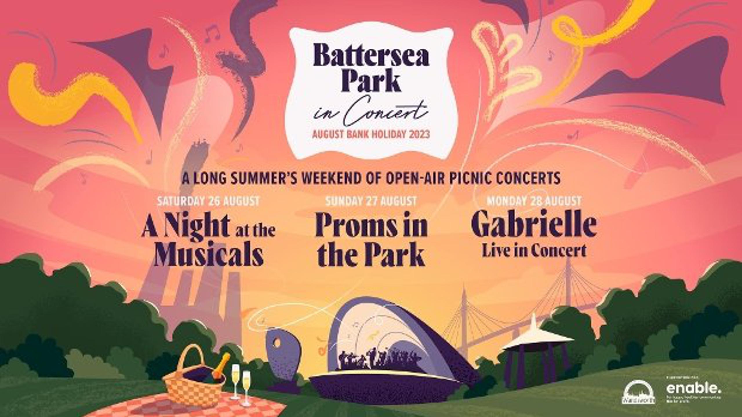 Battersea Park In Concert. Biglietti, Lineup, Band Per Battersea Park ...