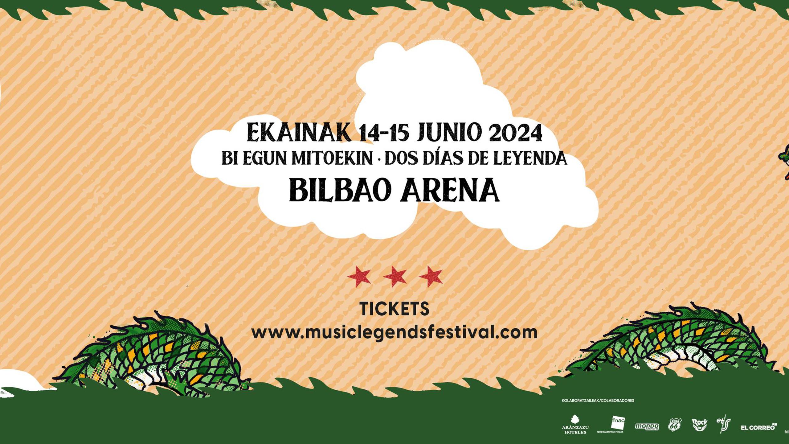 Fotografía promocional de BBK Bilbao Music Legends Fest 2024