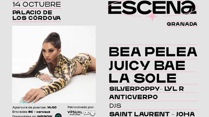Bea Pelea, Juicy Bae y La Sole en Granada en concierto
