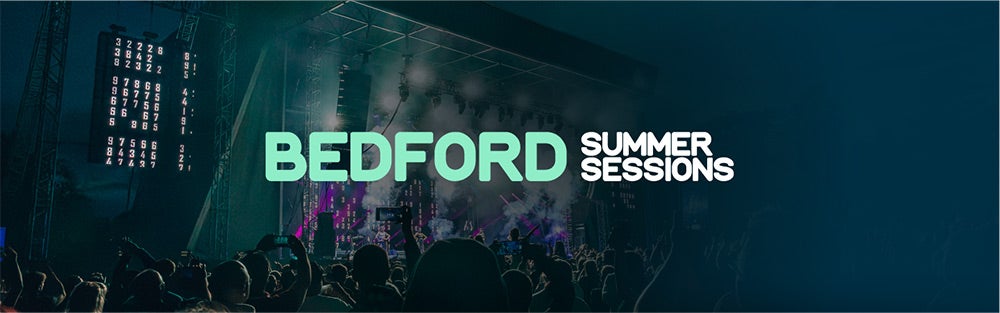Promotional photograph of Bedford Summer Sessions 2024.