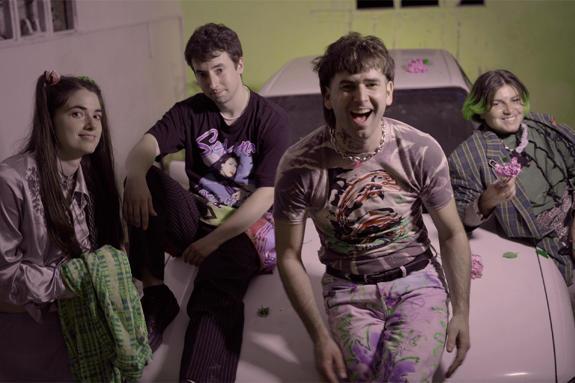 Promotional photograph of Belako en Zaragoza.
