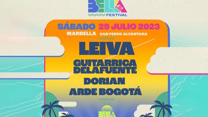 Leiva + Guitarricadelafuente + Dorian concert à Marbella