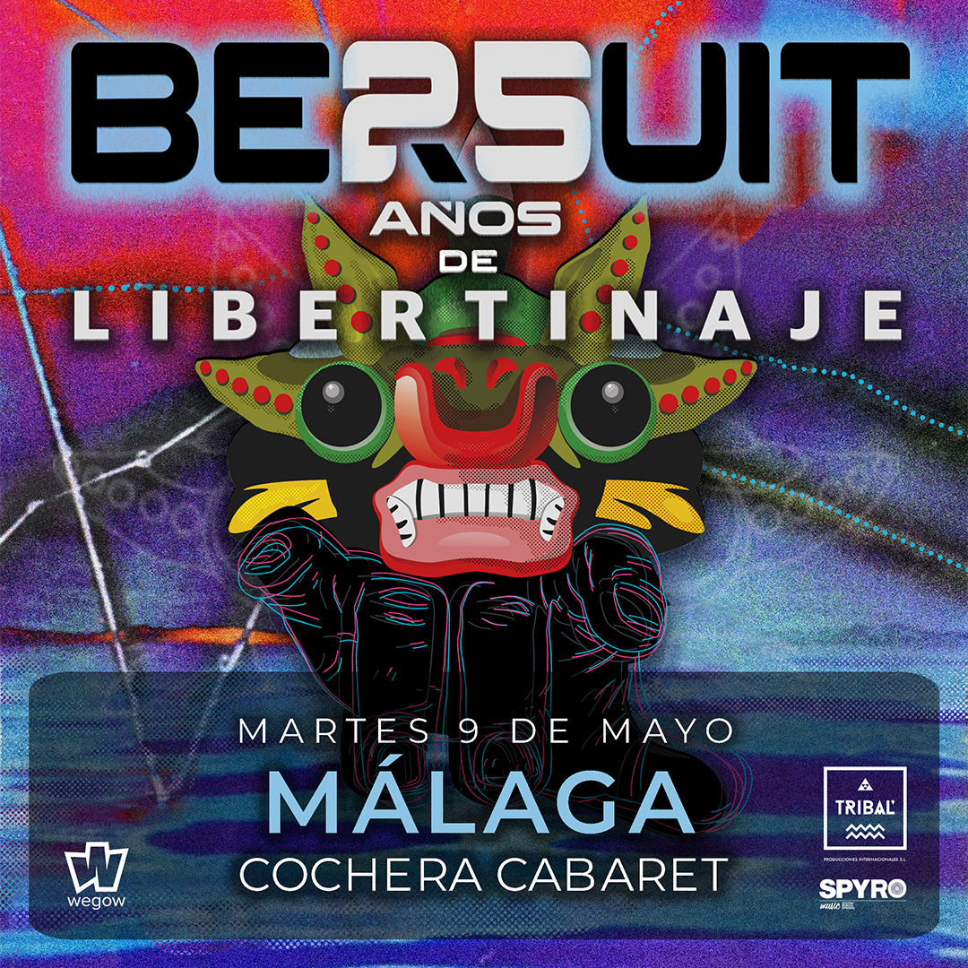 Fotografía promocional de Bersuit Vergarabat en Málaga