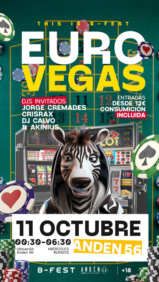 Fotografía promocional de EUROVEGAS by BFEST