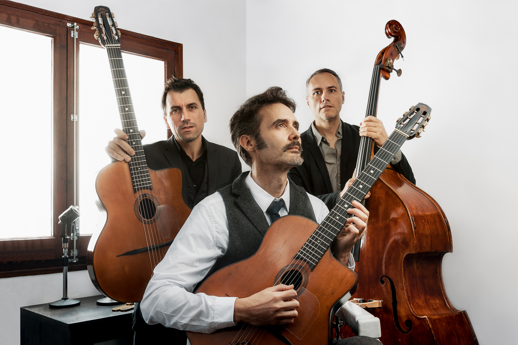 Fotografía promocional de Biel Ballester Trio en Aclam Club