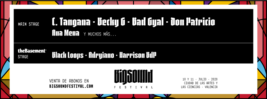 Fotografía promocional de Big Sound Festival 2020